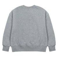 Jelly Mallow Peace Bird Sweatshirt | Melange Grey