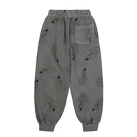 Jelly Mallow Snowman Pigment Lounge Pants | Grey