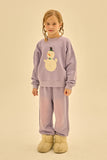 Jelly Mallow Logo Patch Lounge Pants | Purple