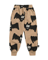 Little Man Happy BATS SWEATPANTS | BROWN