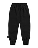 Little Man Happy BOWS SWEATPANTS | BLACK