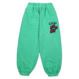 Jelly Mallow Flower Pigment Lounge Pants | Green