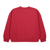 Jelly Mallow Balloon Sweatshirt | Red