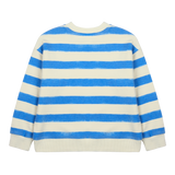 Jelly Mallow Love Striped Sweatshirt | Blue