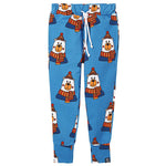 Kukukid Sweatpants | Blue Teddy Bear