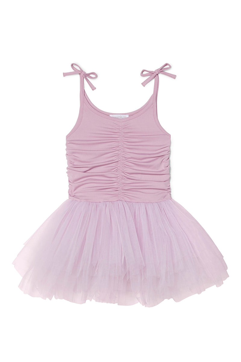 Plum Ruched Tutu Dress | Dahlia – GREEN HEARTS PINK